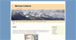 Desktop Screenshot of michaelcoblenz.com