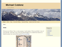 Tablet Screenshot of michaelcoblenz.com